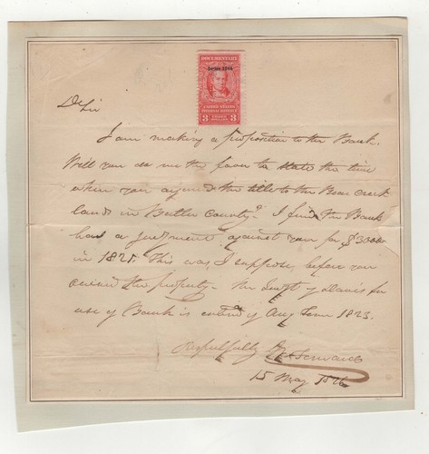 1823 lettera del congresso - 1823,