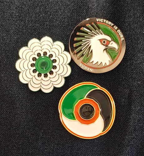Badge set palestinepoppy - badge,