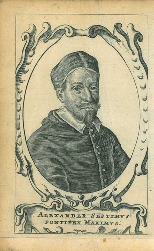 Ritratto papa alessandro - di,