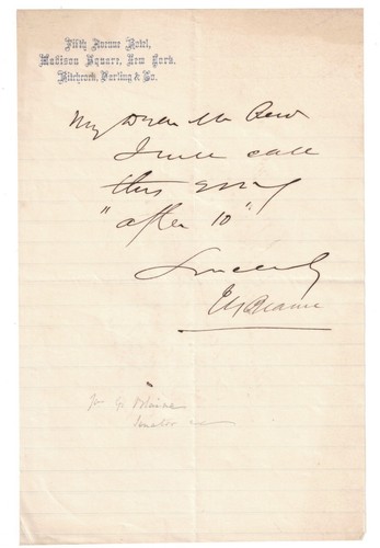 James gillespie blaine - gillespie,