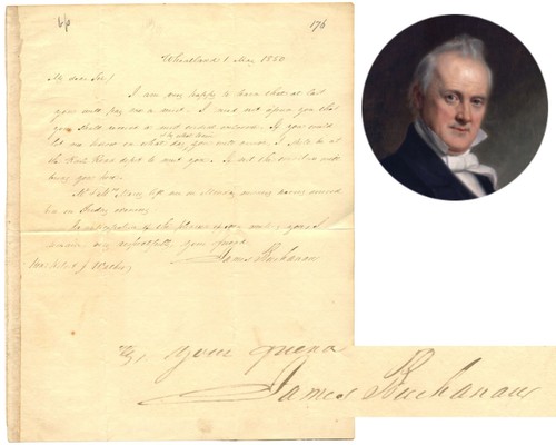 Lettera manoscritta firmata