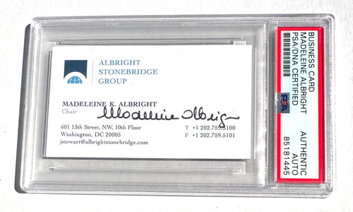 Madeleine albright psa dna - madeleine,