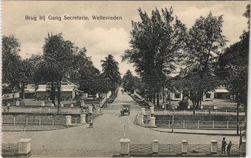 Weltevreden brug bij - brug, gang
