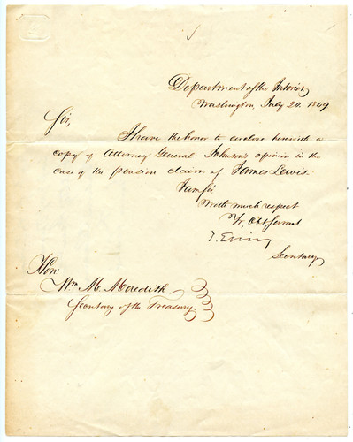 Thomas ewing segretario - ewing,