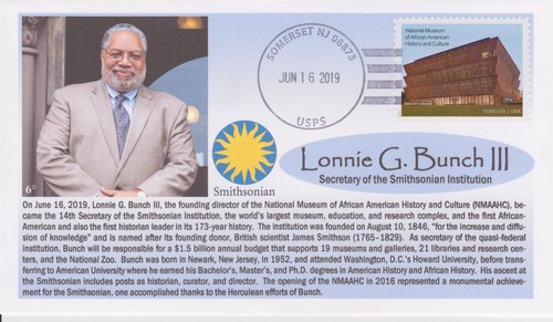 Cachets lonnie bunch - lonnie, g.