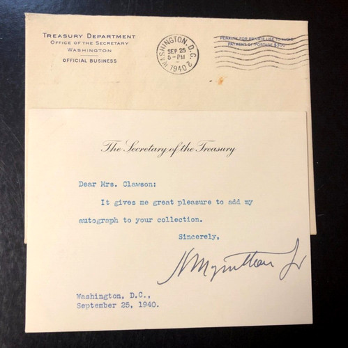 Henry morgenthau 1940 - morgenthau, jr.