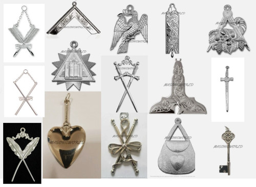 Masonic regalia jewels - regalia,