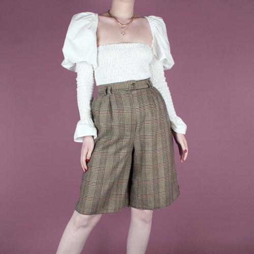 Pantaloncini donna vita alta