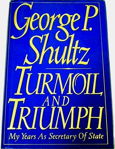 George shultz secretary of - p.,