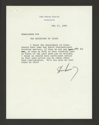 John kennedy lettera - john, f.
