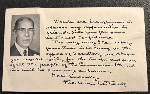 1940 thank you - thank, postal